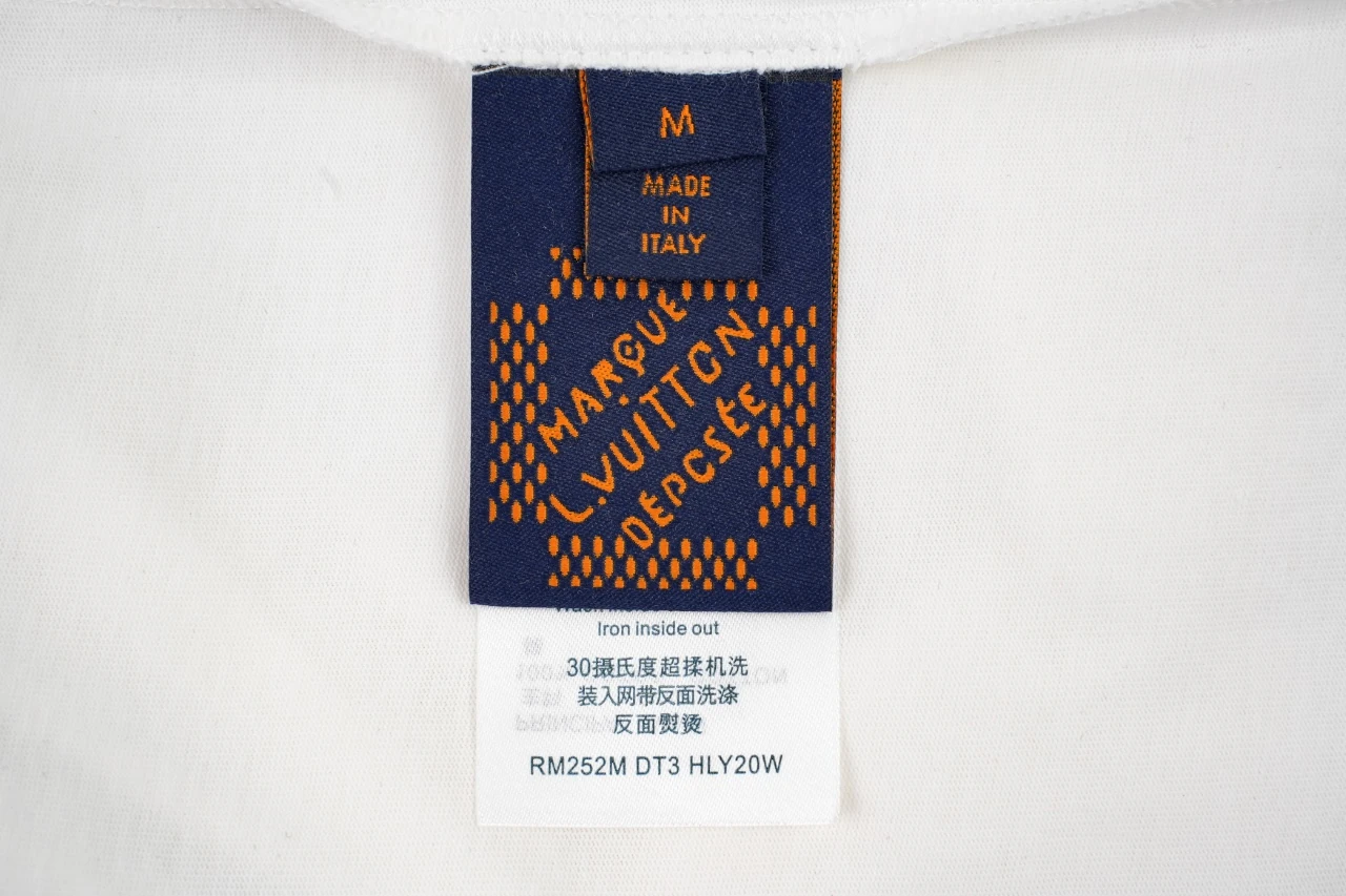 Louis Vuitton White Smiley Foam Print T-Shirt product photo from LabelPicks