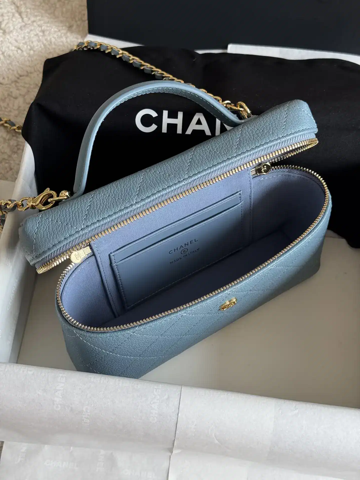 Chanel Lambskin Top Handle Bag product photo from LabelPicks