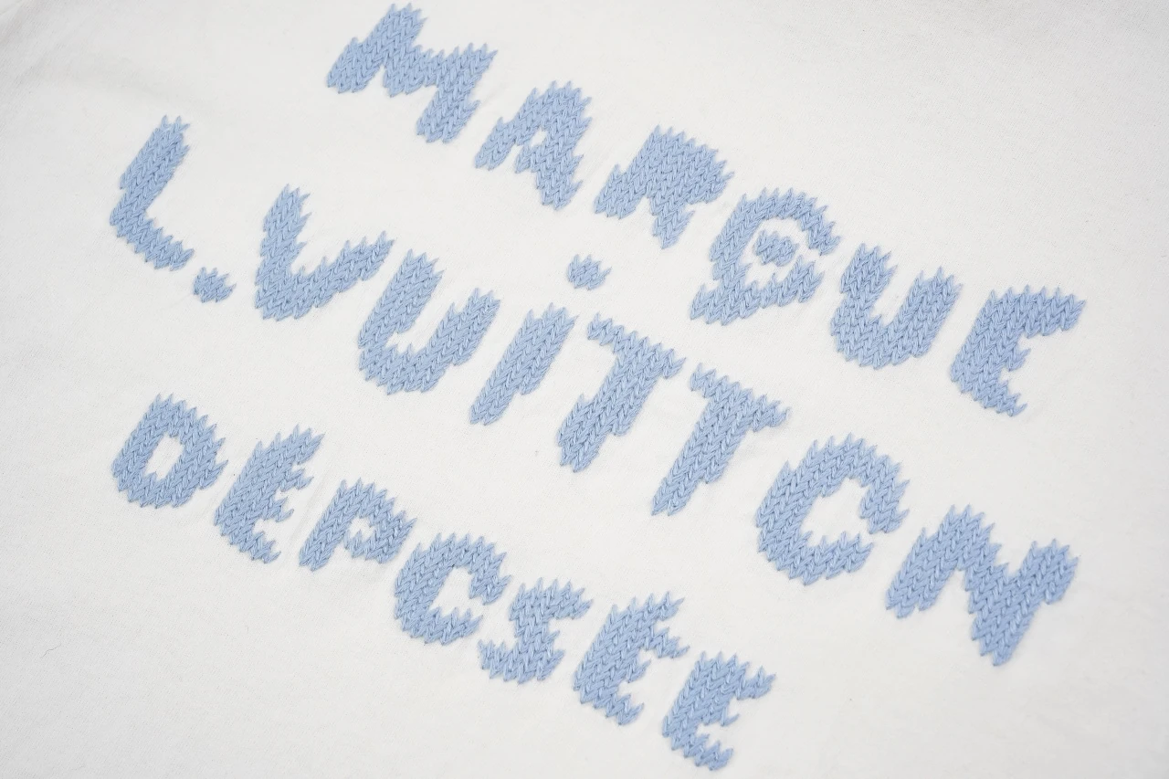 Louis Vuitton Off White Embroidered T-Shirt product photo from LabelPicks