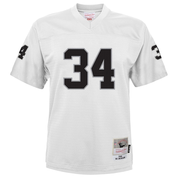 Bo Jackson Las Vegas Raiders Youth 1988 Retired Player Legacy Jersey - White