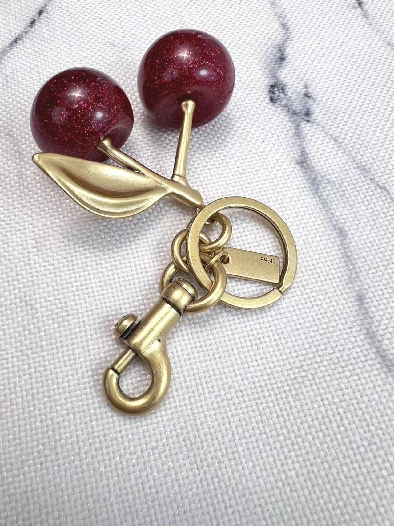 Coach Cherry Bag Charm