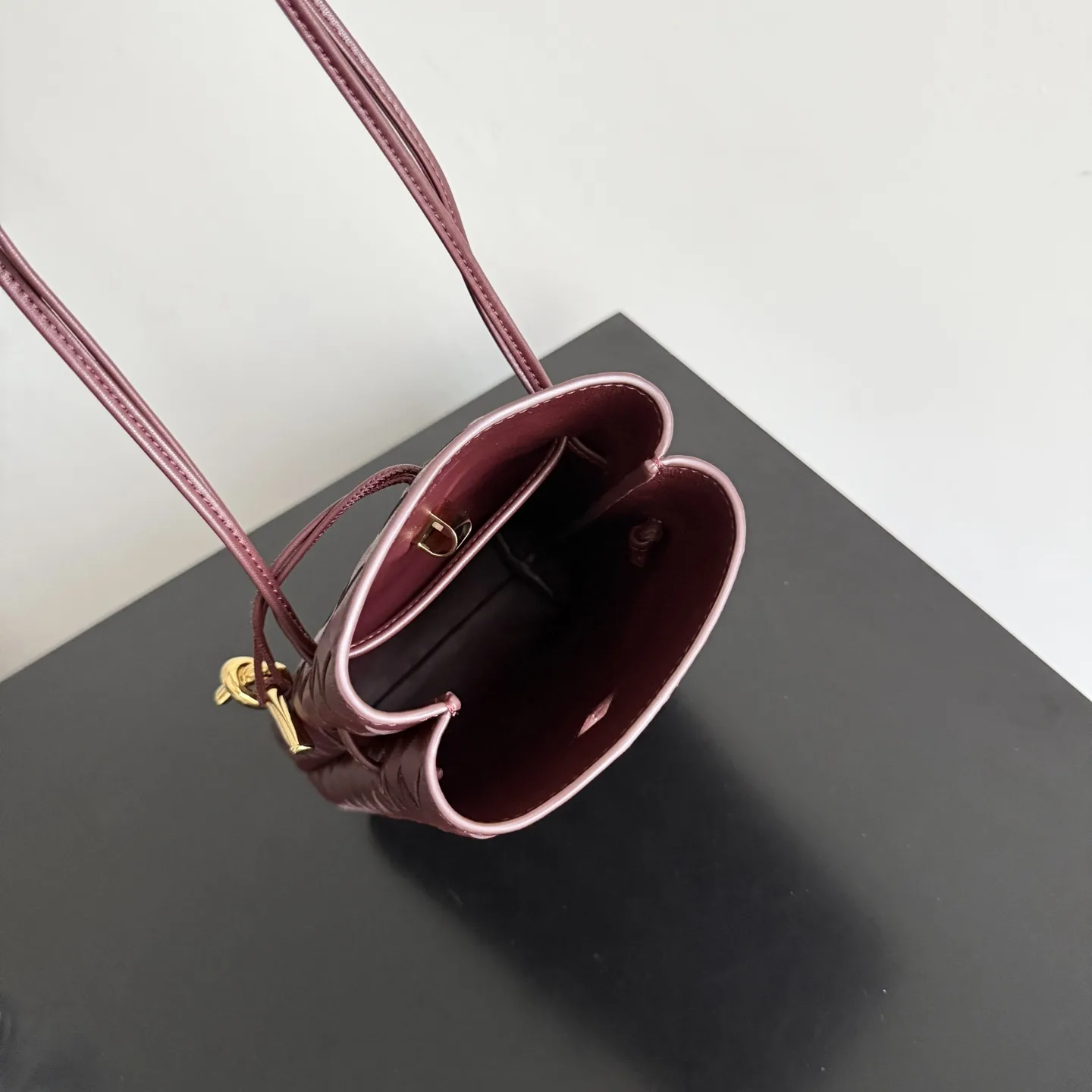 Bottega Veneta Intrecciato Woven Leather Andiamo Crossbody Bag product photo from LabelPicks