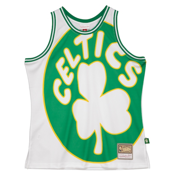 Boston Celtics Hardwood Classics Blown Out Fashion Jersey - White
