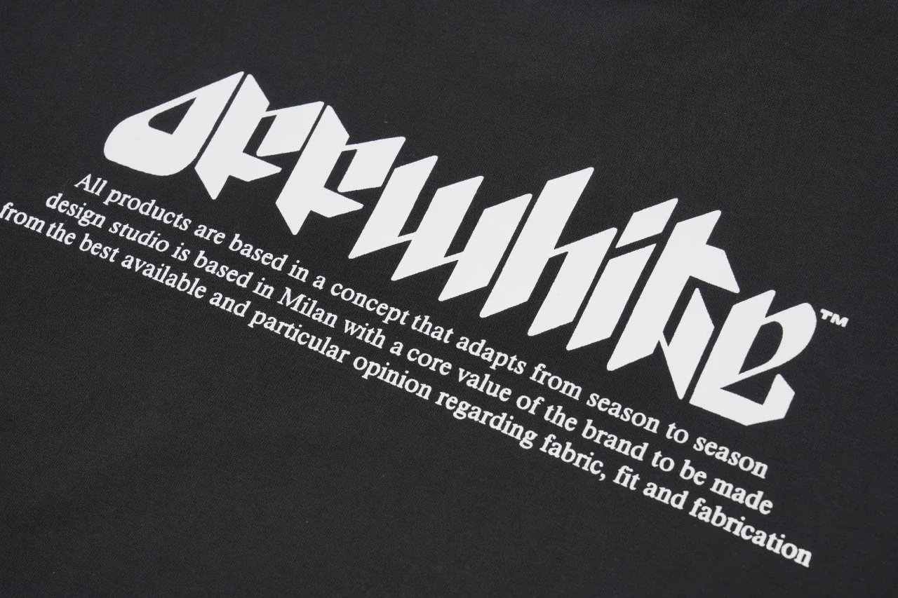Off-White Black Eye Letter Logo T-Shirt product photo from LabelPicks