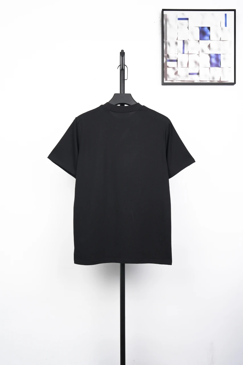 Moncler Black White Outline Logo T-Shirt product photo from LabelPicks