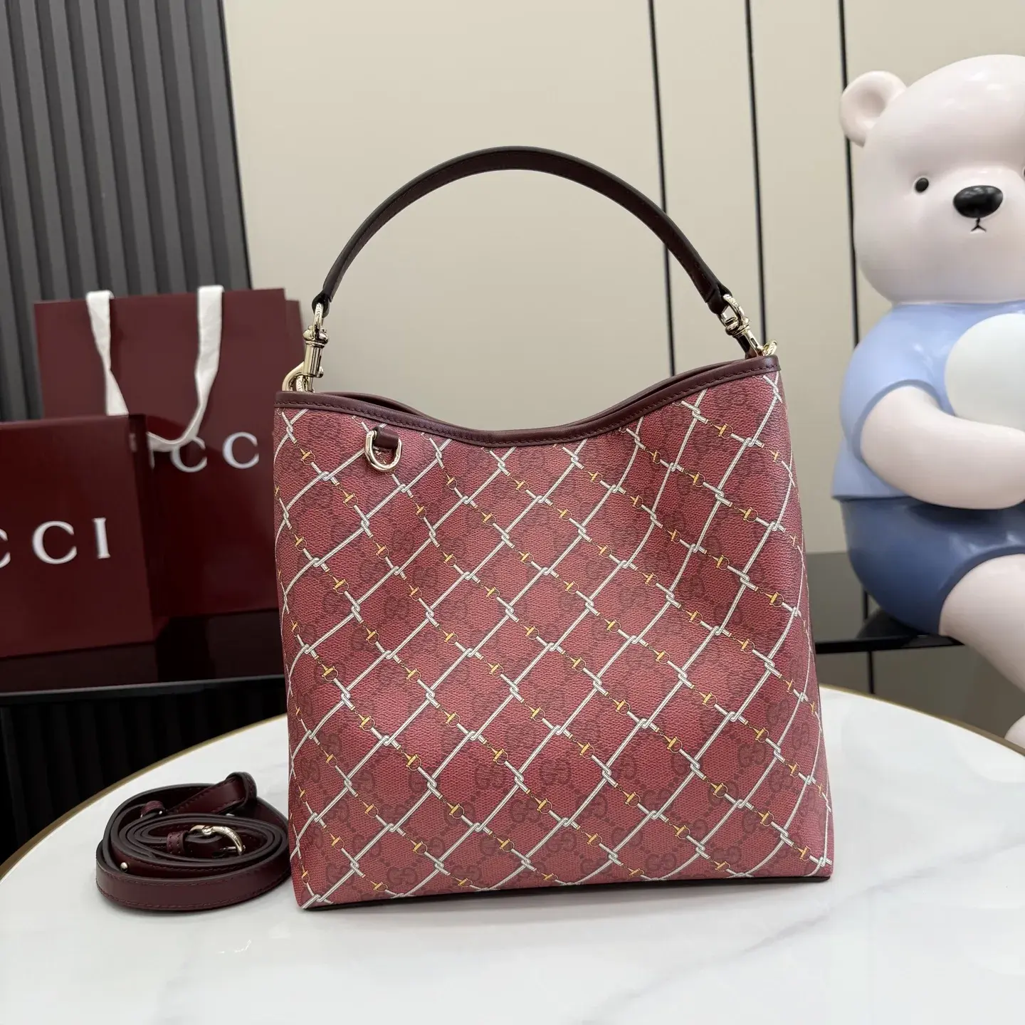 Gucci Structured Top Handle Bag product photo from LabelPicks