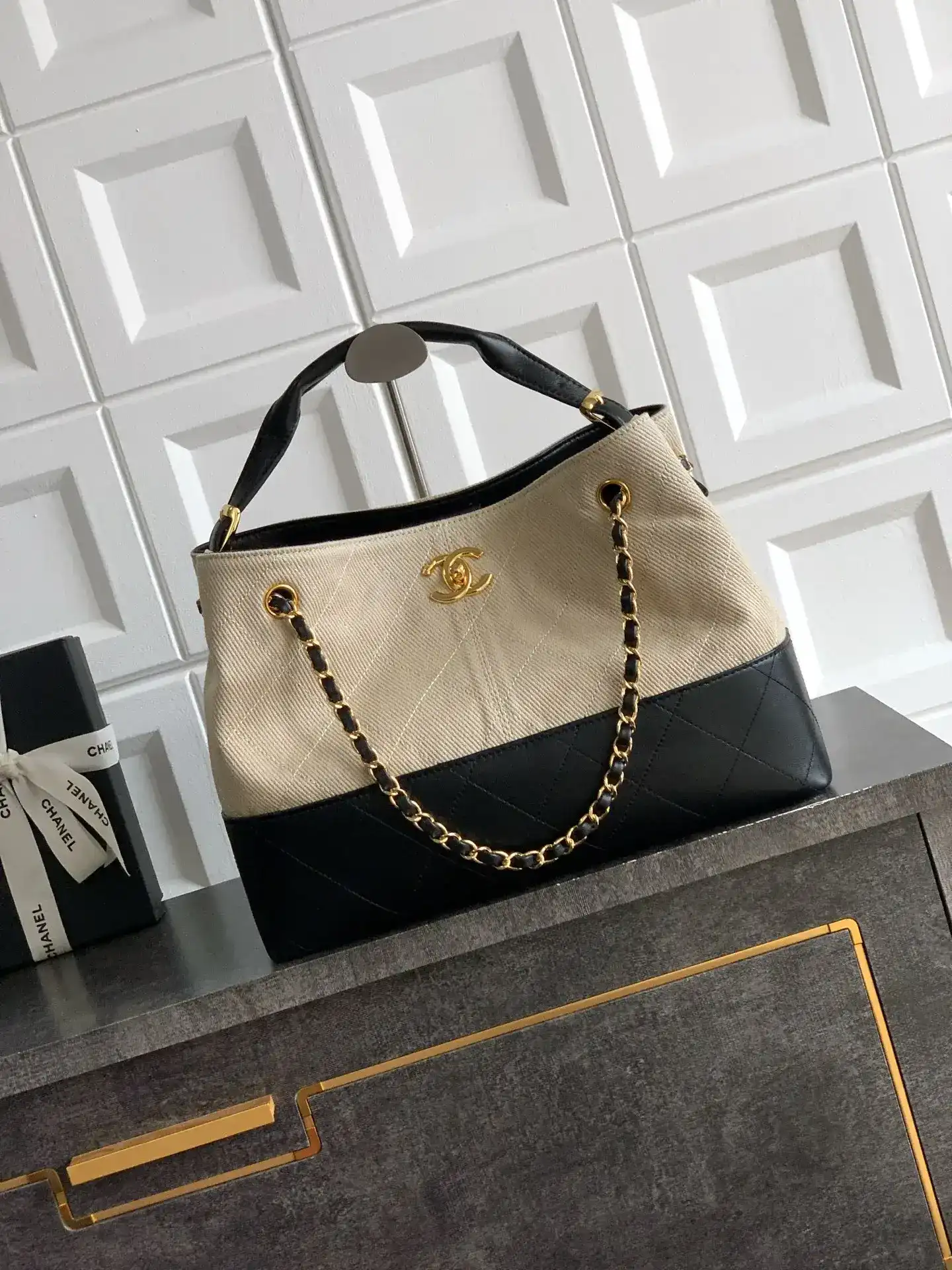 Chanel Quilted Leather Tote Bag product photo from LabelPicks