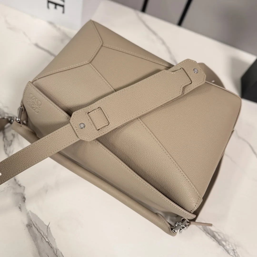 Loewe Grained Leather Puzzle Top Handle Bag product photo from LabelPicks