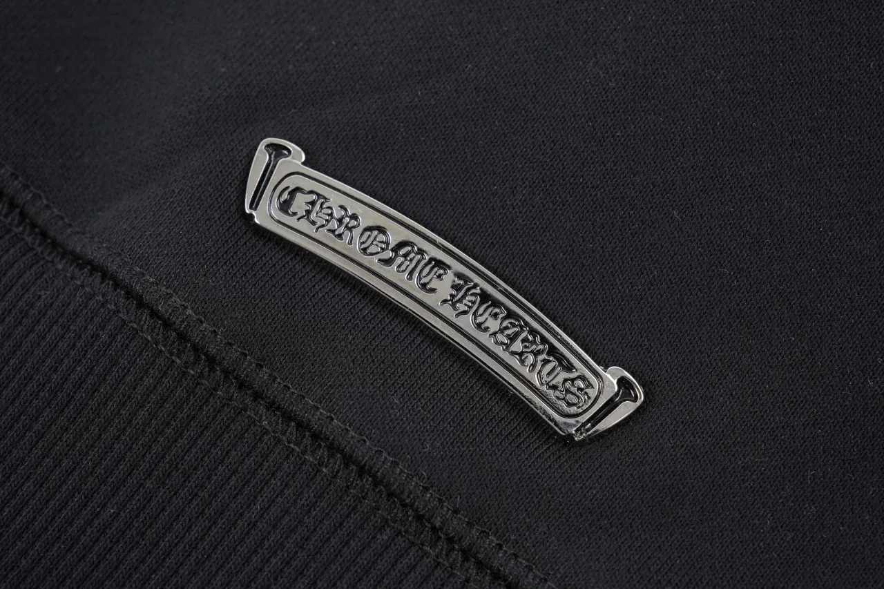 Chrome Hearts Black Cross Leather Patch Hooded Jacket product photo from LabelPicks
