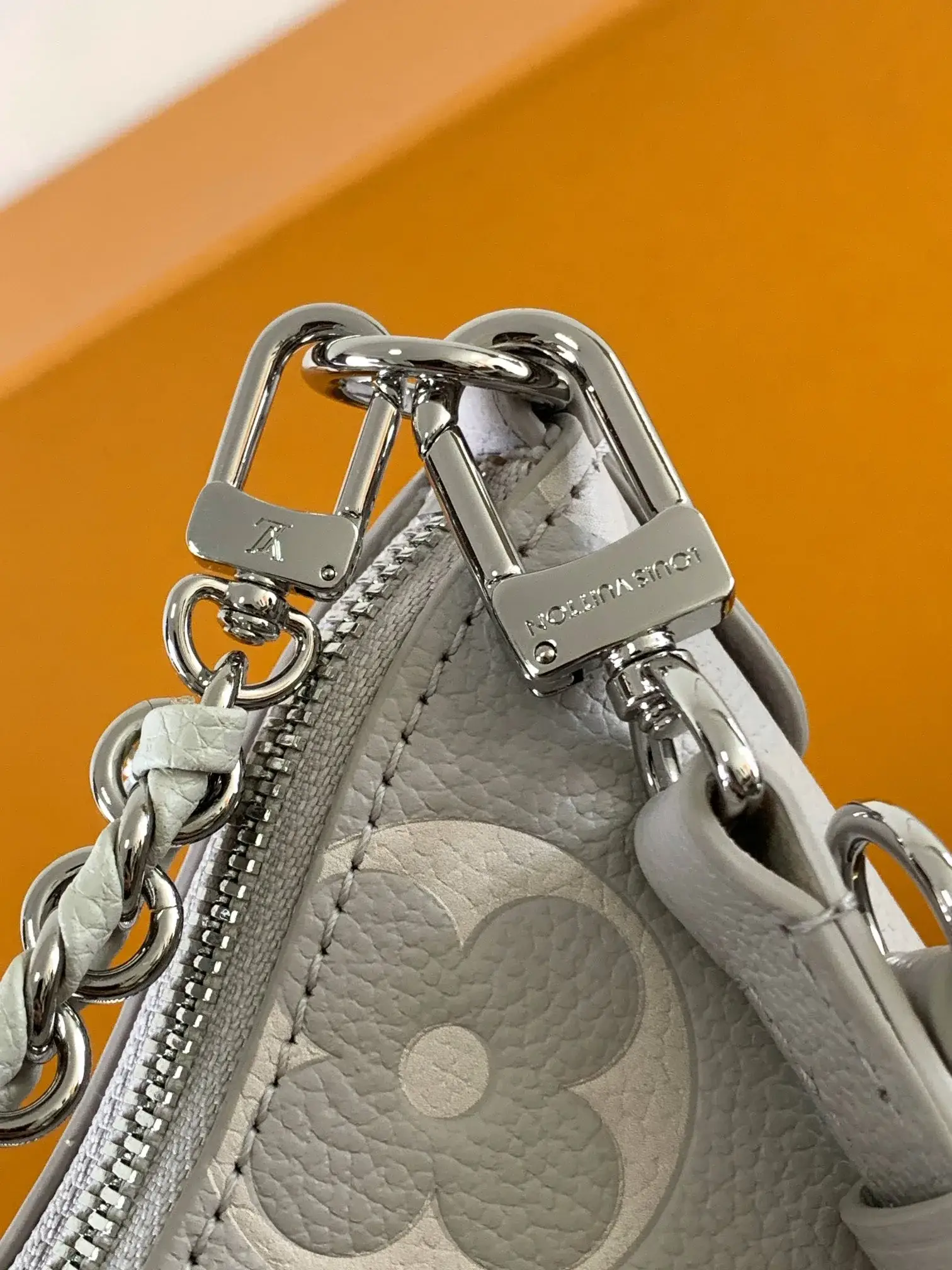 Louis Vuitton Black Grained Leather Hobo Bag product photo from LabelPicks