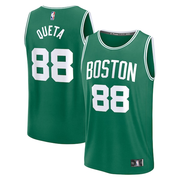 Neemias Queta Boston Celtics  Fast Break Replica Player Jersey - Icon Edition - Kelly Green