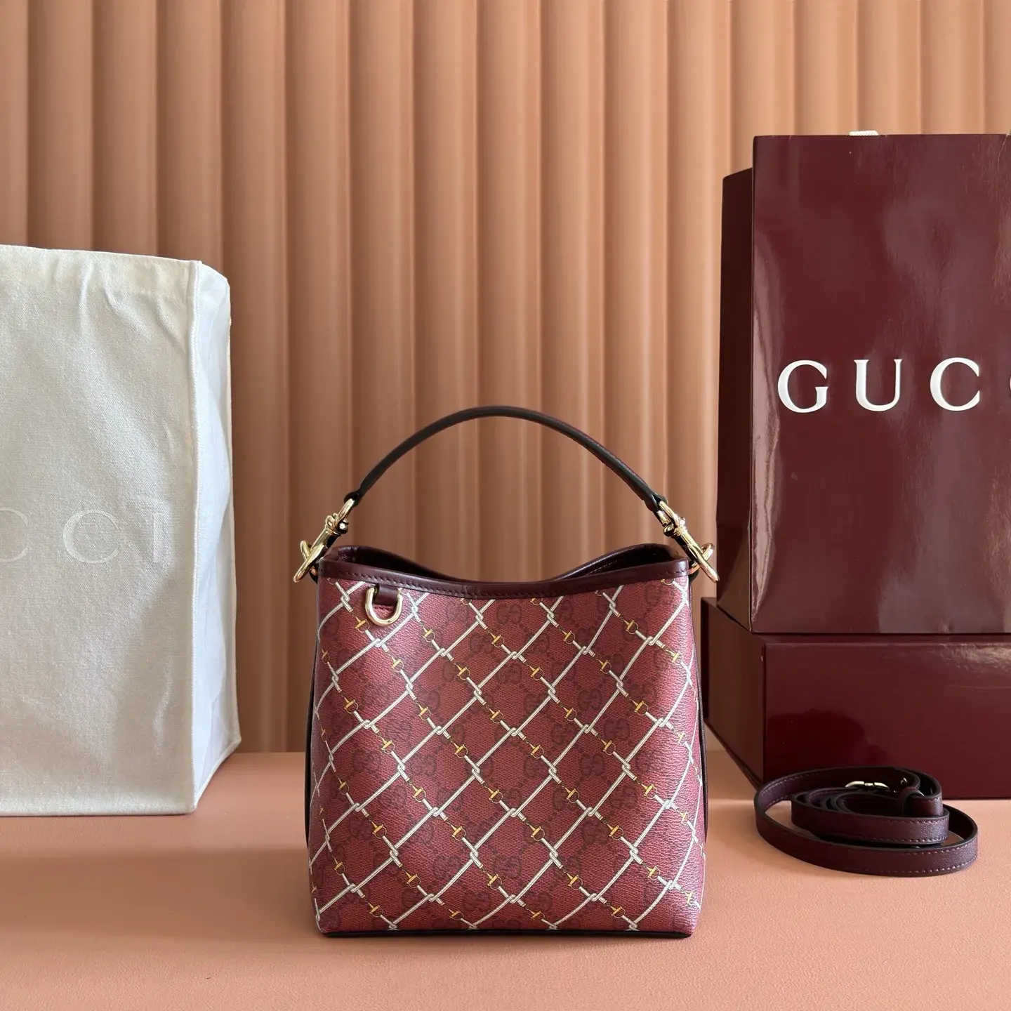 Gucci Pink Bucket Bag product photo from LabelPicks