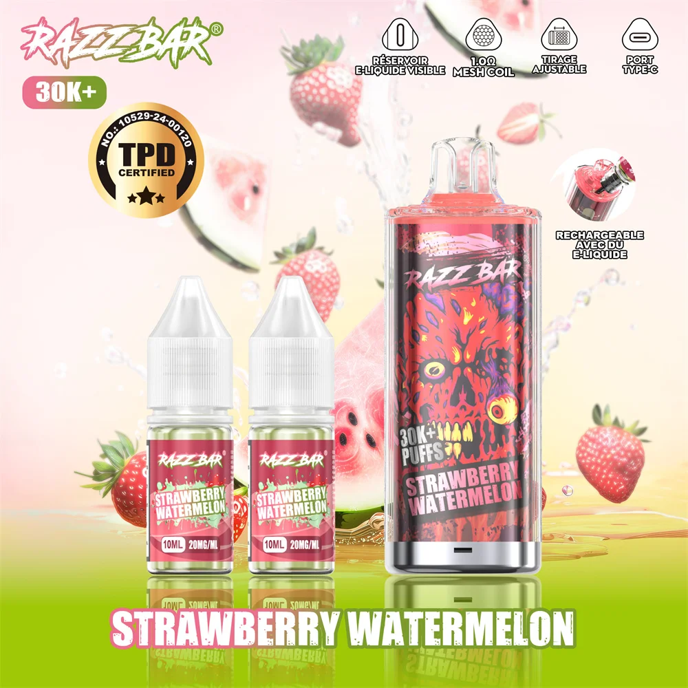 Razz Bar 30K+ Disposable Vape (2%, 30000 Puffs)