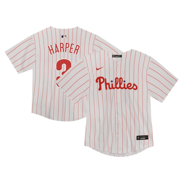 Bryce Harper Philadelphia Phillies Nike Toddler  Game Jersey - White