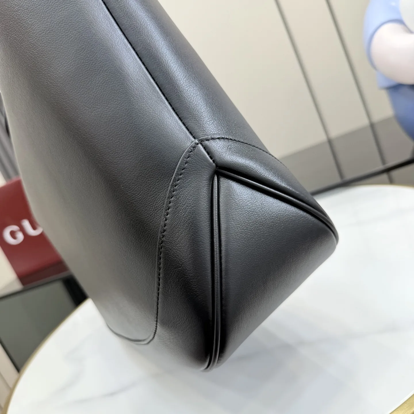 Gucci Black Jackie Quilted Leather Tote Bag product photo from LabelPicks