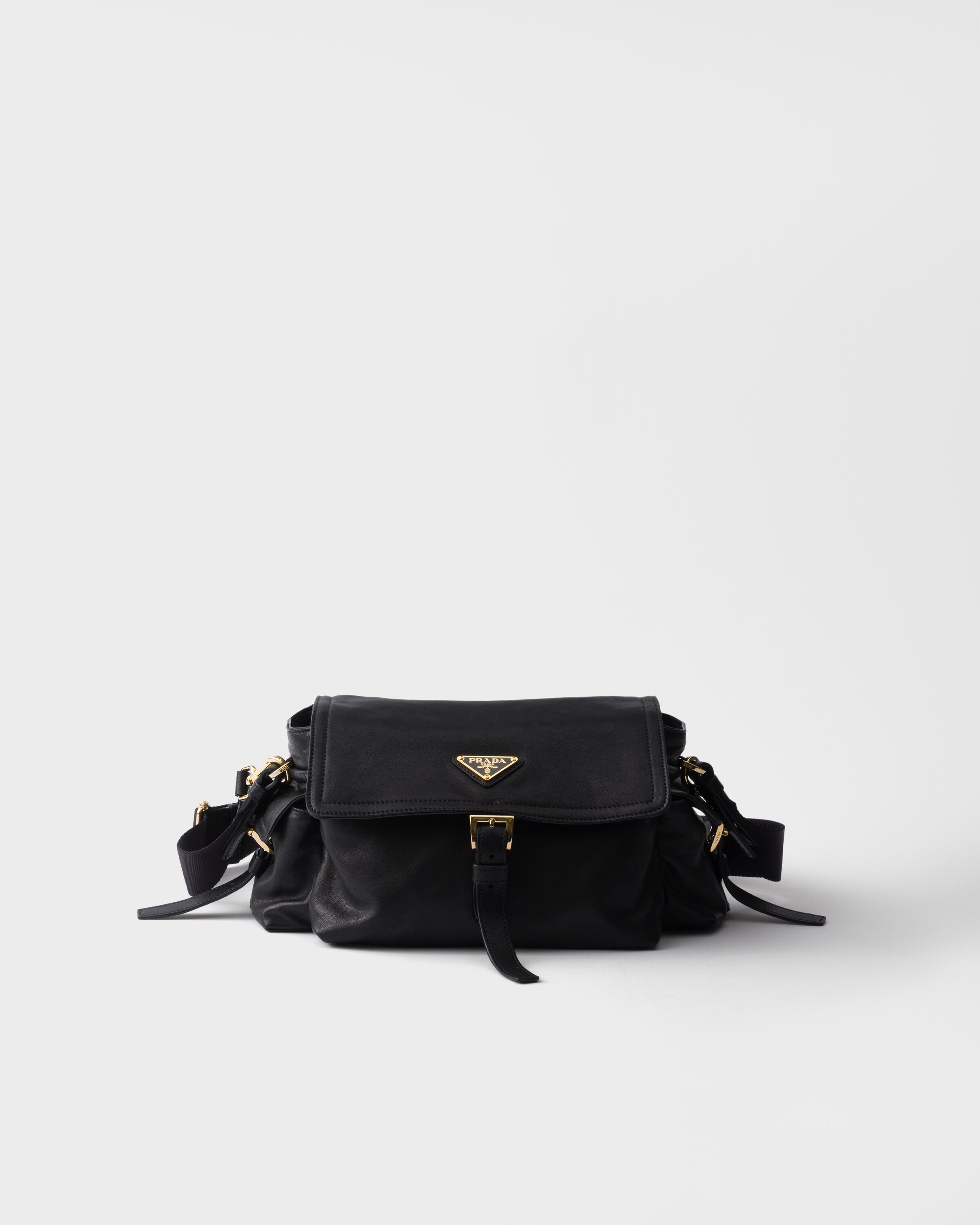 Prada Explore Large Reborn Nylon and Leather Bag