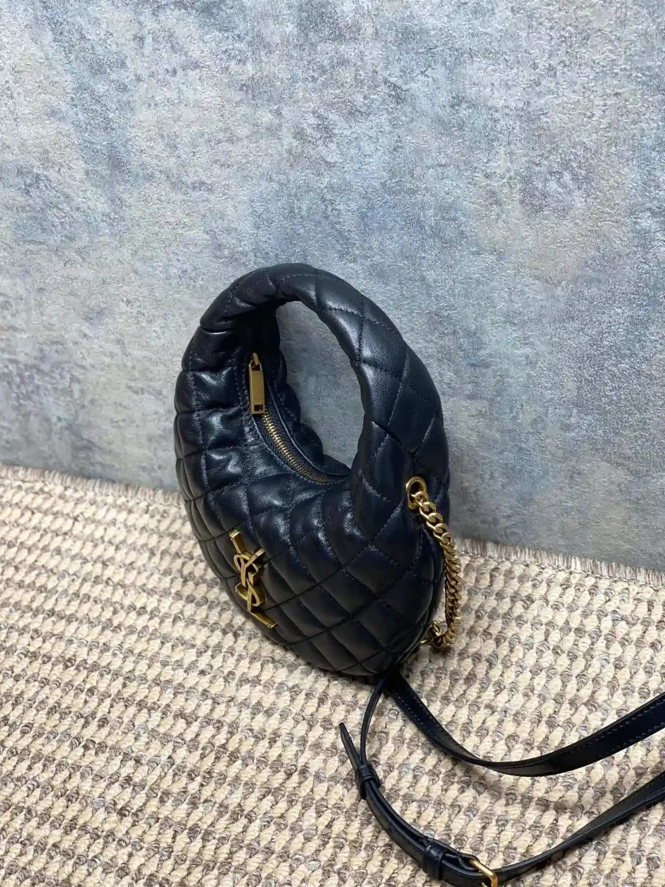Saint Laurent Quilted Leather Hobo Bag product photo from LabelPicks