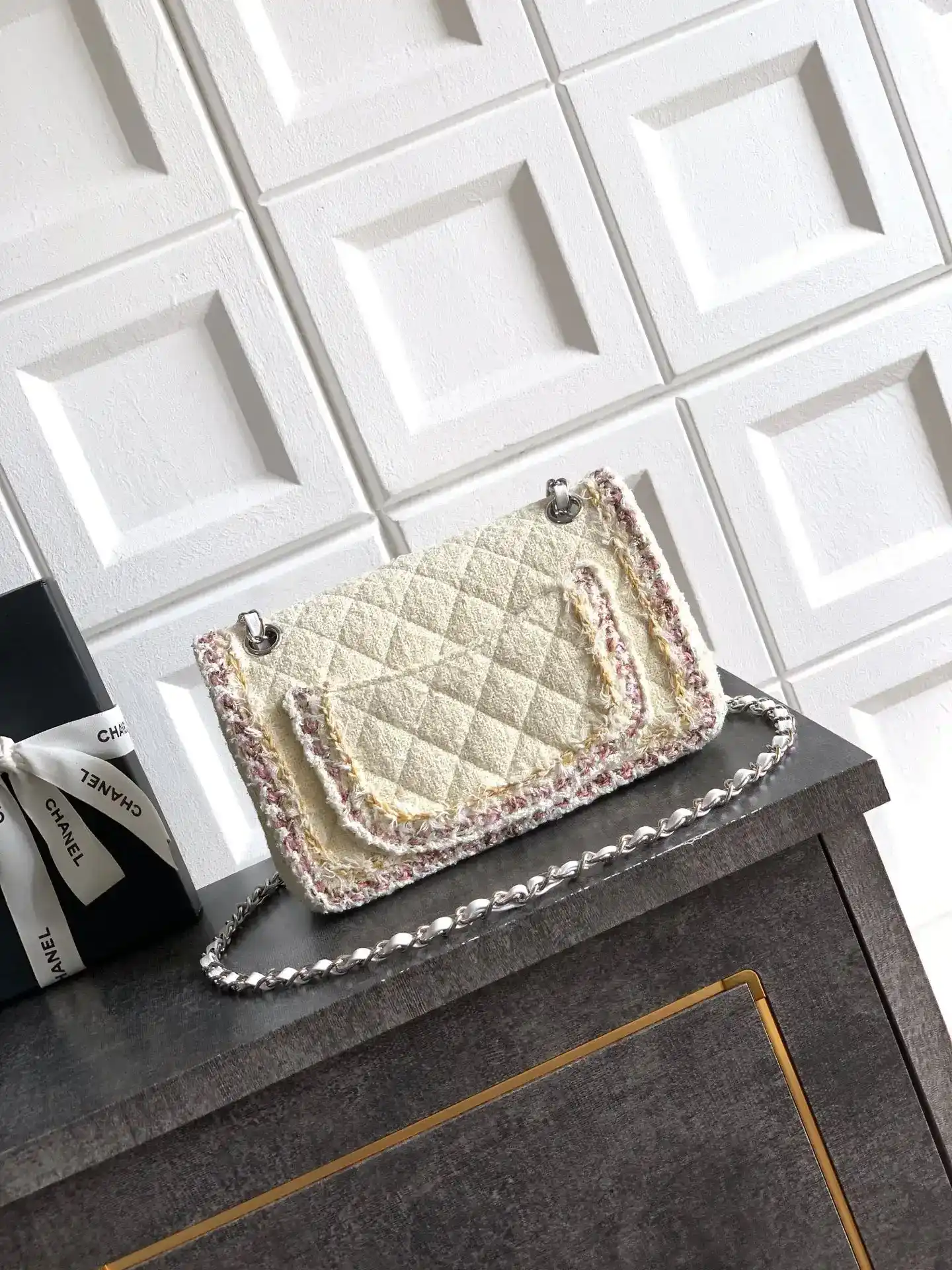 Chanel Woven Leather Crossbody Bag product photo from LabelPicks