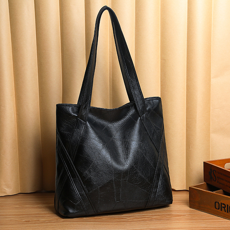Water Washed Soft Leather Women's Bag