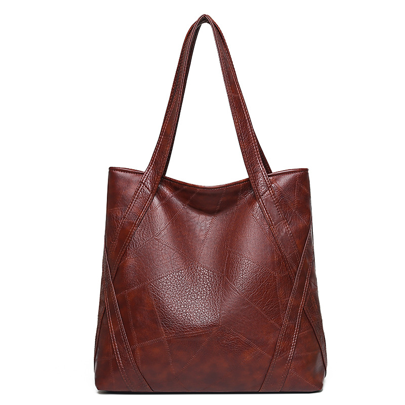 Water Washed Soft Leather Women's Bag