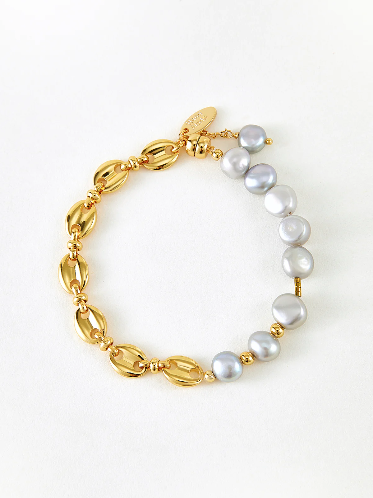 Two Tone Magnetic Bracelet