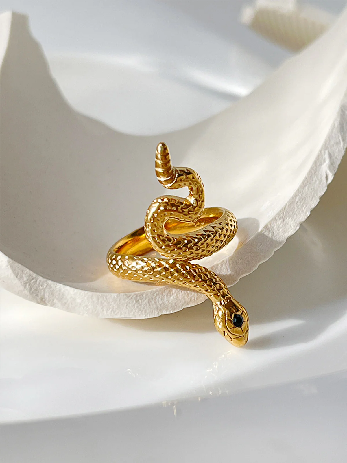 Snake Open Ring