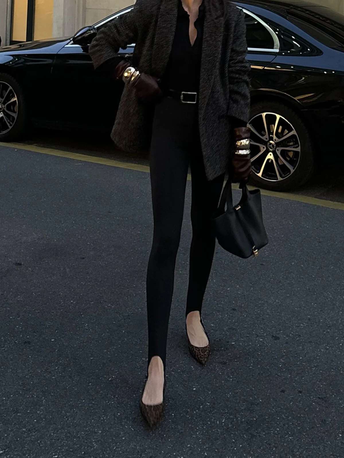 Leopard Kitten Slingback Pumps