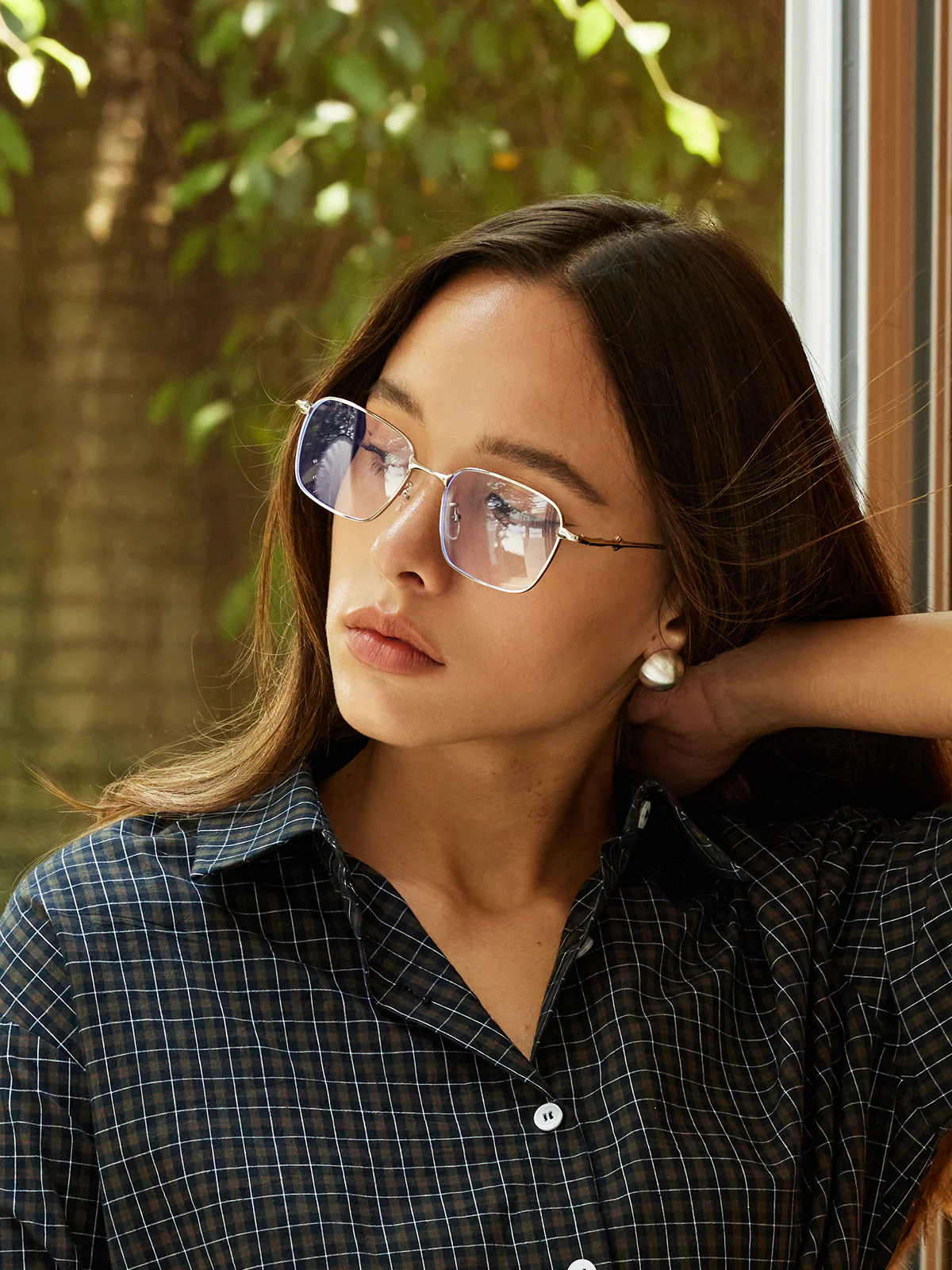 Elegant Square-Shape Glasses