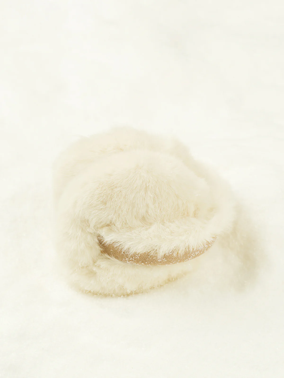 Two-Tone Faux Fur Earmuffs