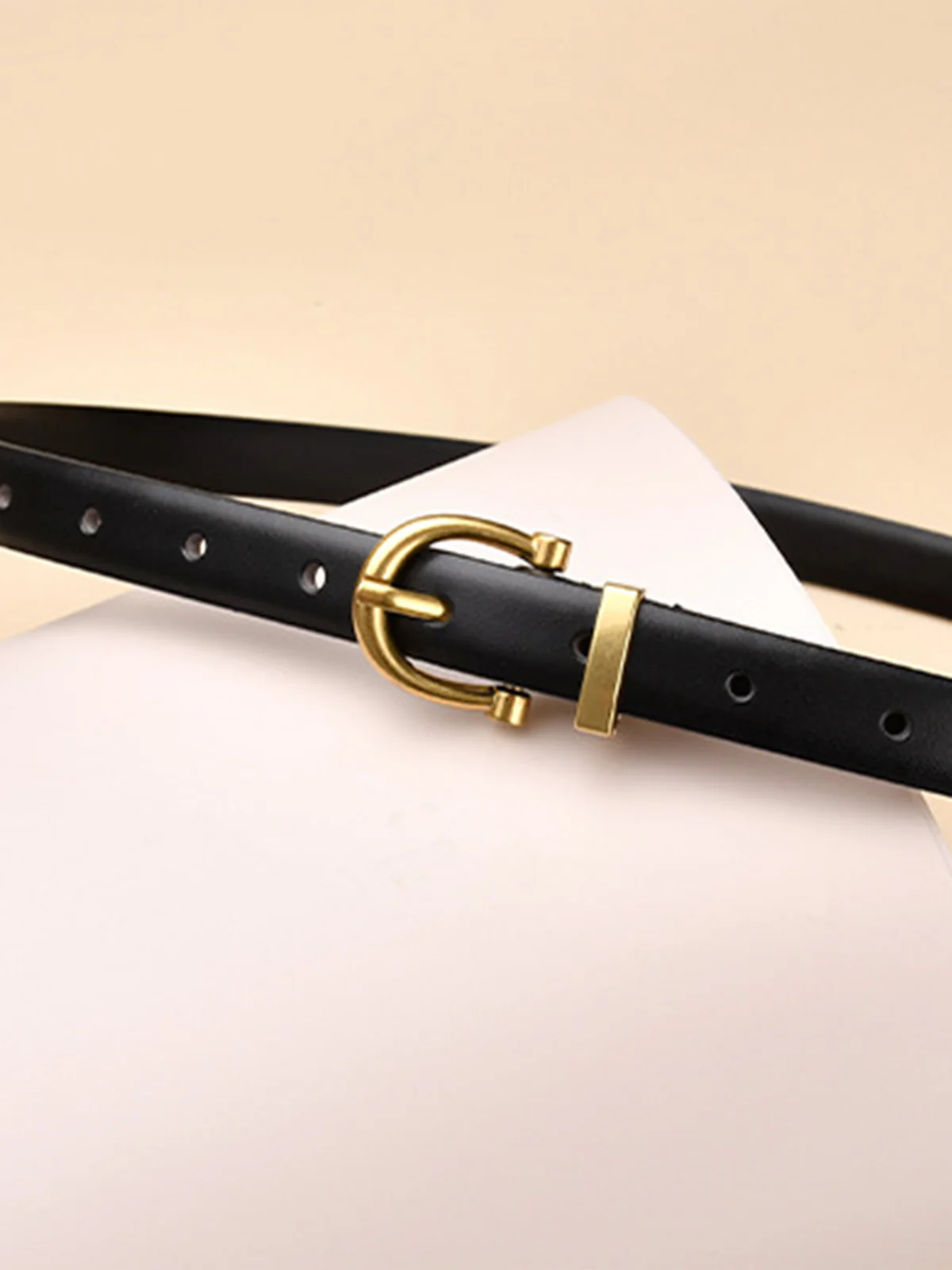 Adjustable Simple Metal Pin Buckle Belt