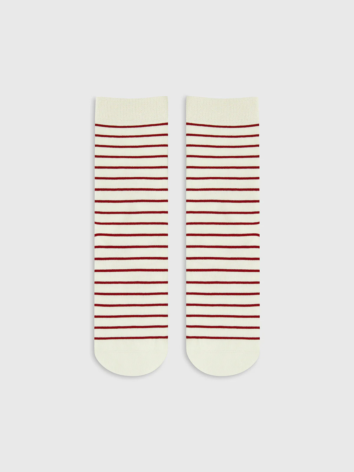 Contrast Striped Stacking Socks
