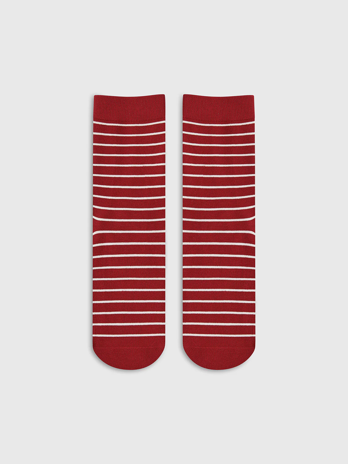 Contrast Striped Stacking Socks