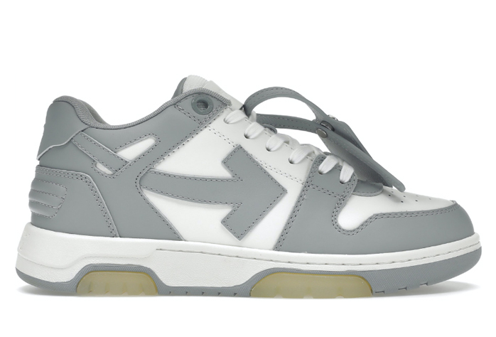 Out Of Office  OOO  Low Tops Grey White
