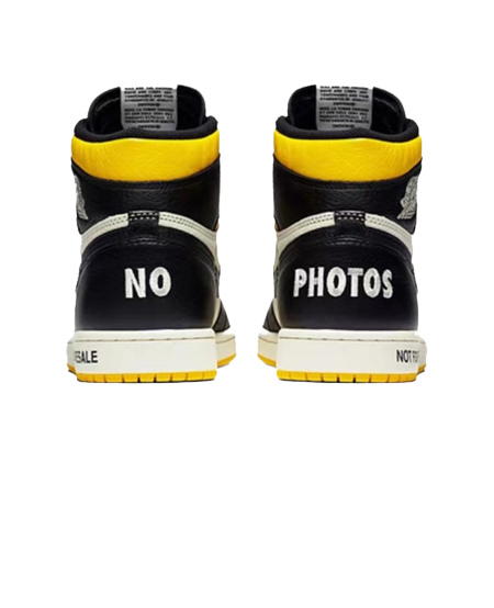1's NRG OG High “No L's” Not for Resale Varsity Maize