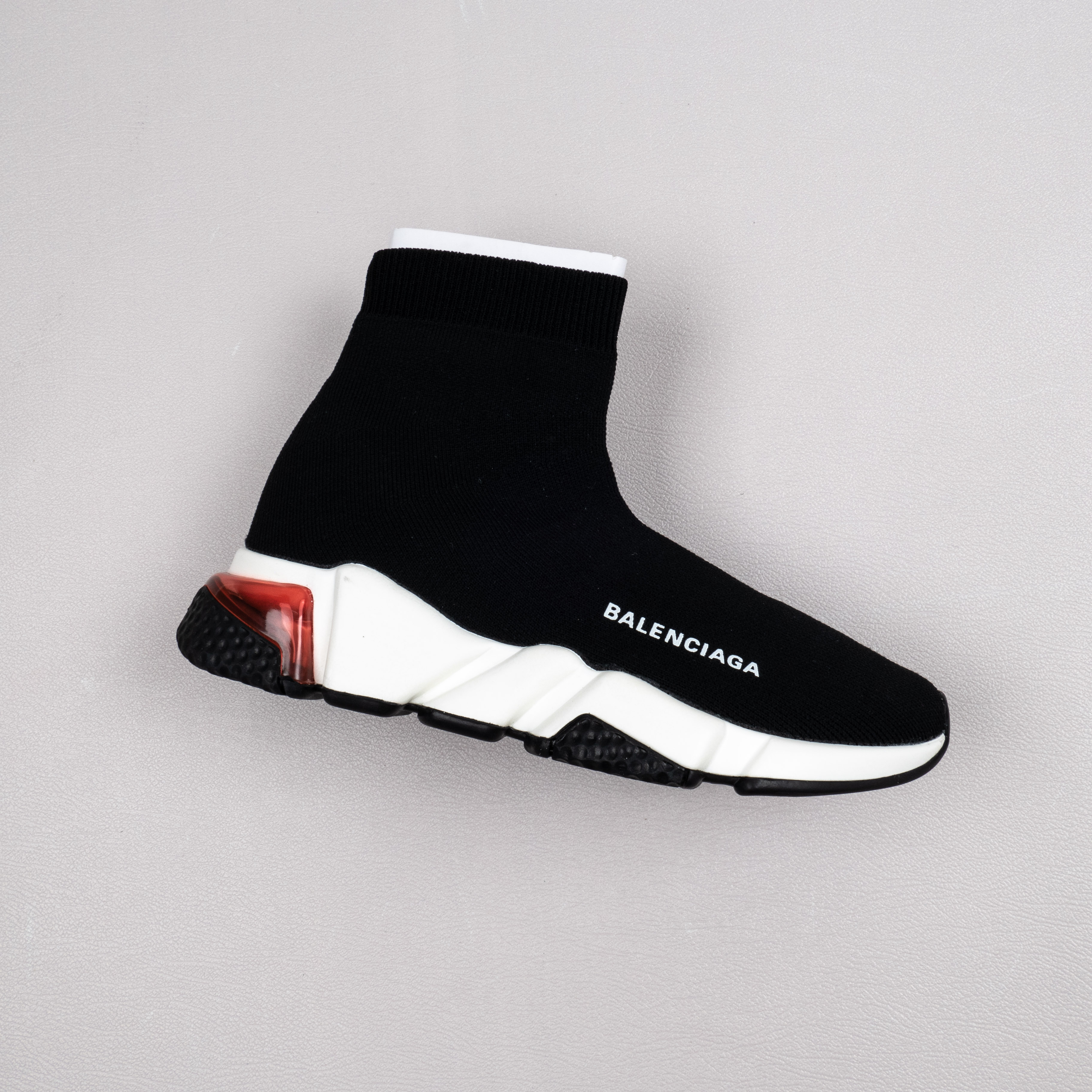 【Free Shipping】男女鞋 巴黎袜子鞋SPEED LOGO印花袜式针织运动鞋