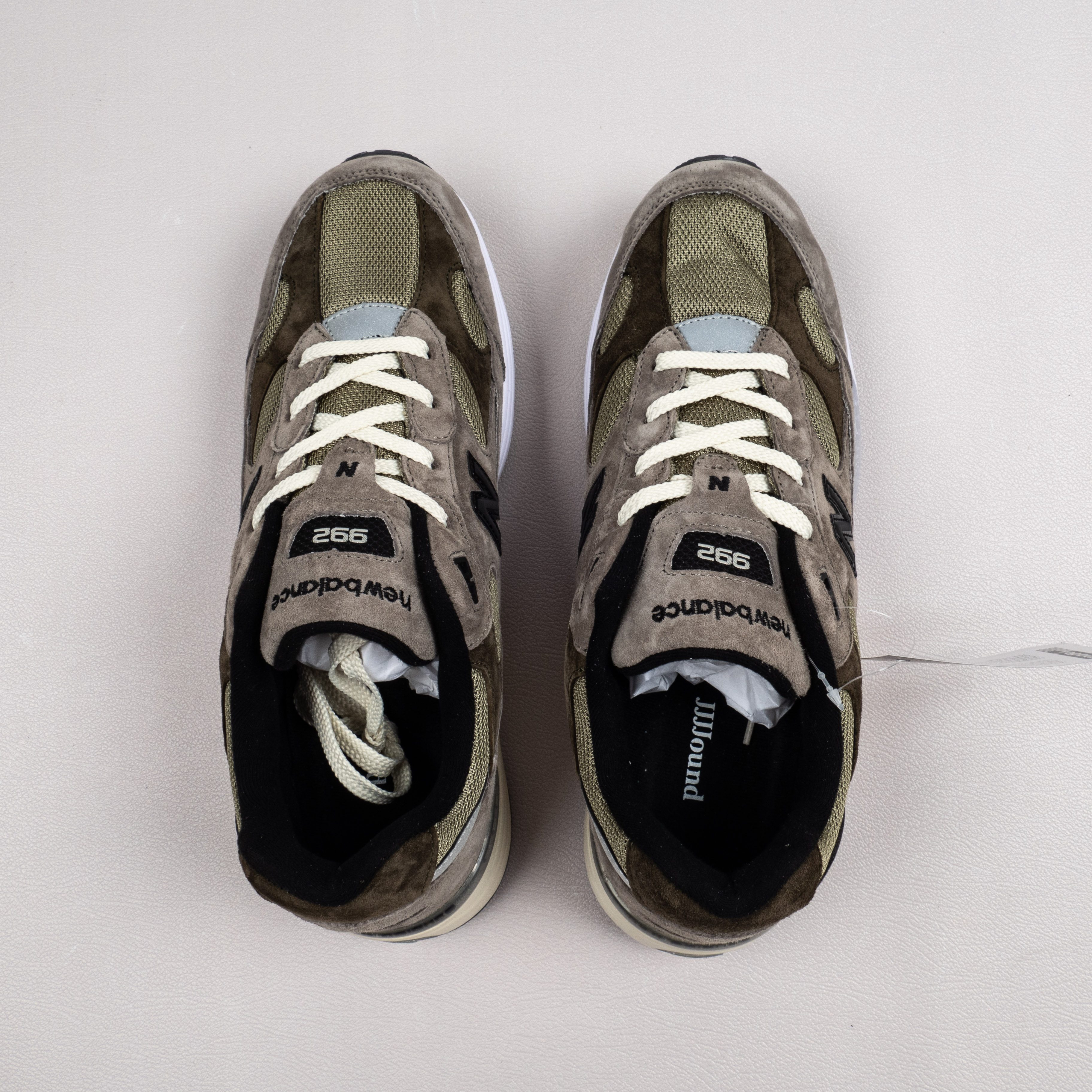 【Free Shipping】992 联名复古跑鞋 M992J2 棕灰