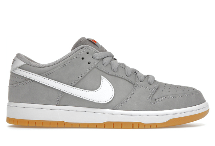 SB Dunk Low Pro ISO Orange Label Wolf Grey Gum