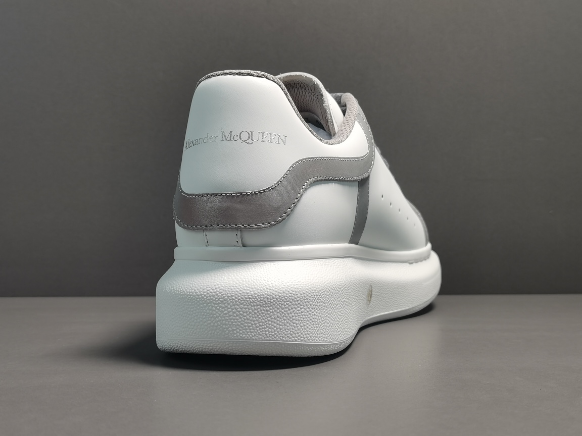 White Grey Reflective