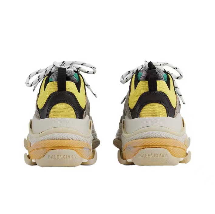 The Hacker Project Triple S Beige Green Yellow