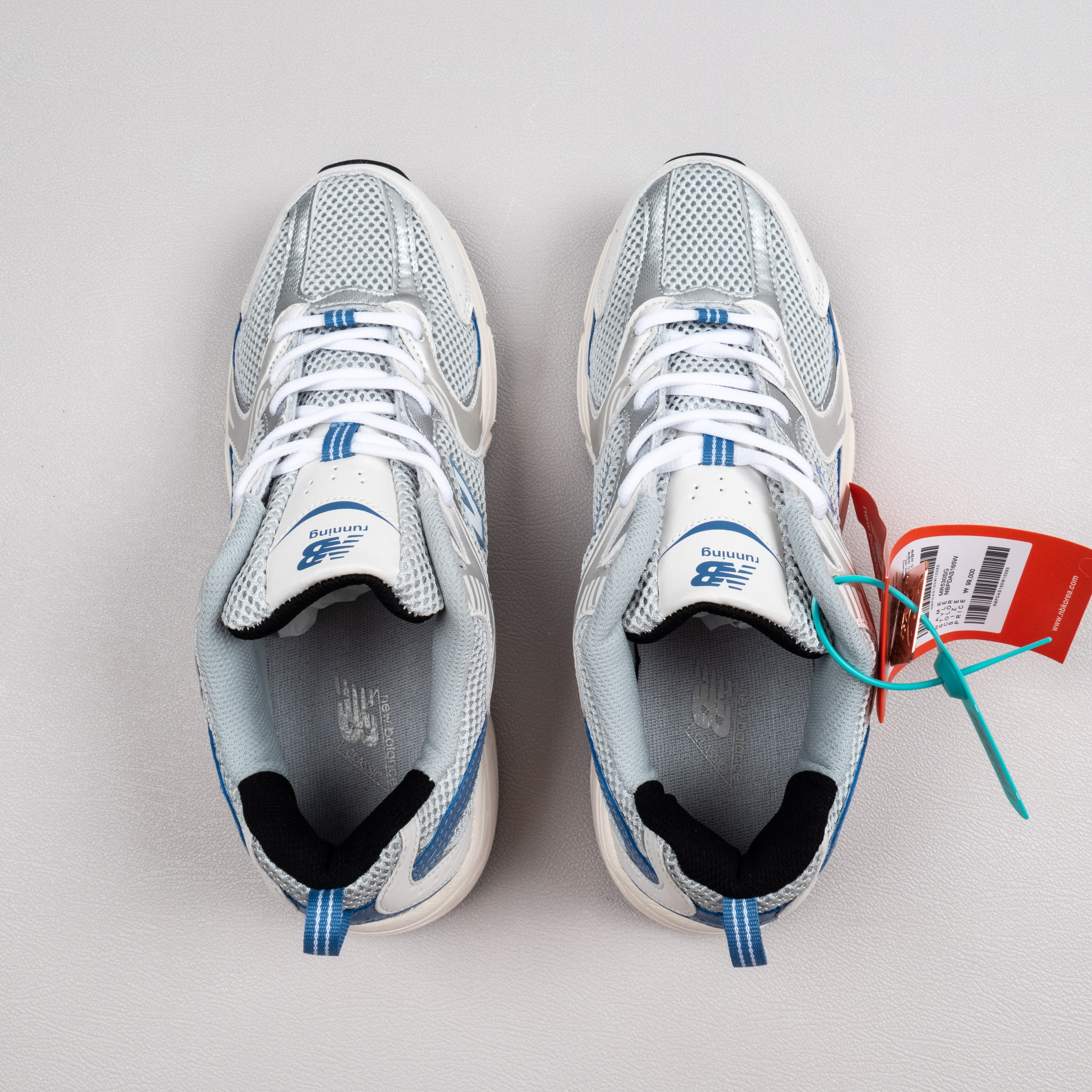 【Free Shipping】530系列白蓝复古老爹鞋休闲运动跑步鞋MR530KC