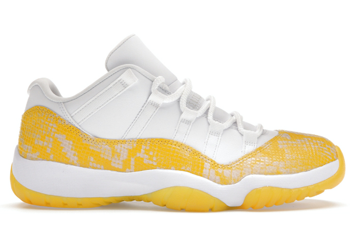 11s Retro Low Tour Yellow Snakeskin