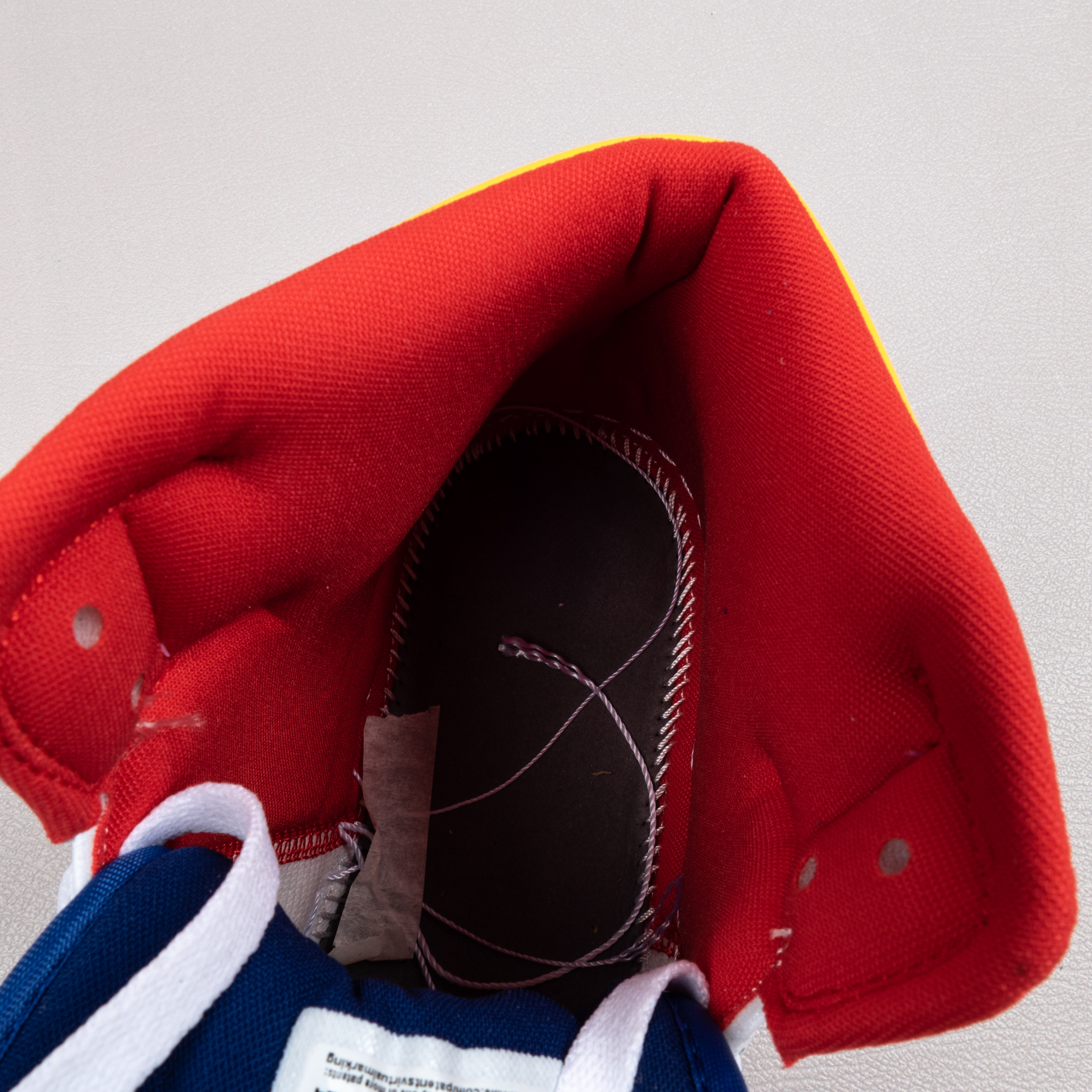 1's Mid Royal Blue Laser Orange