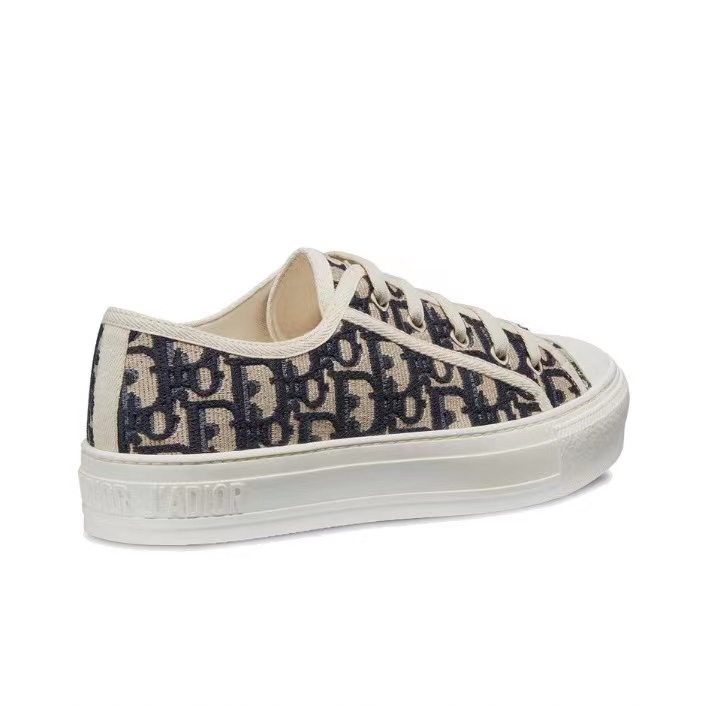 Walk'N'Dior Oblique Navy Canvas