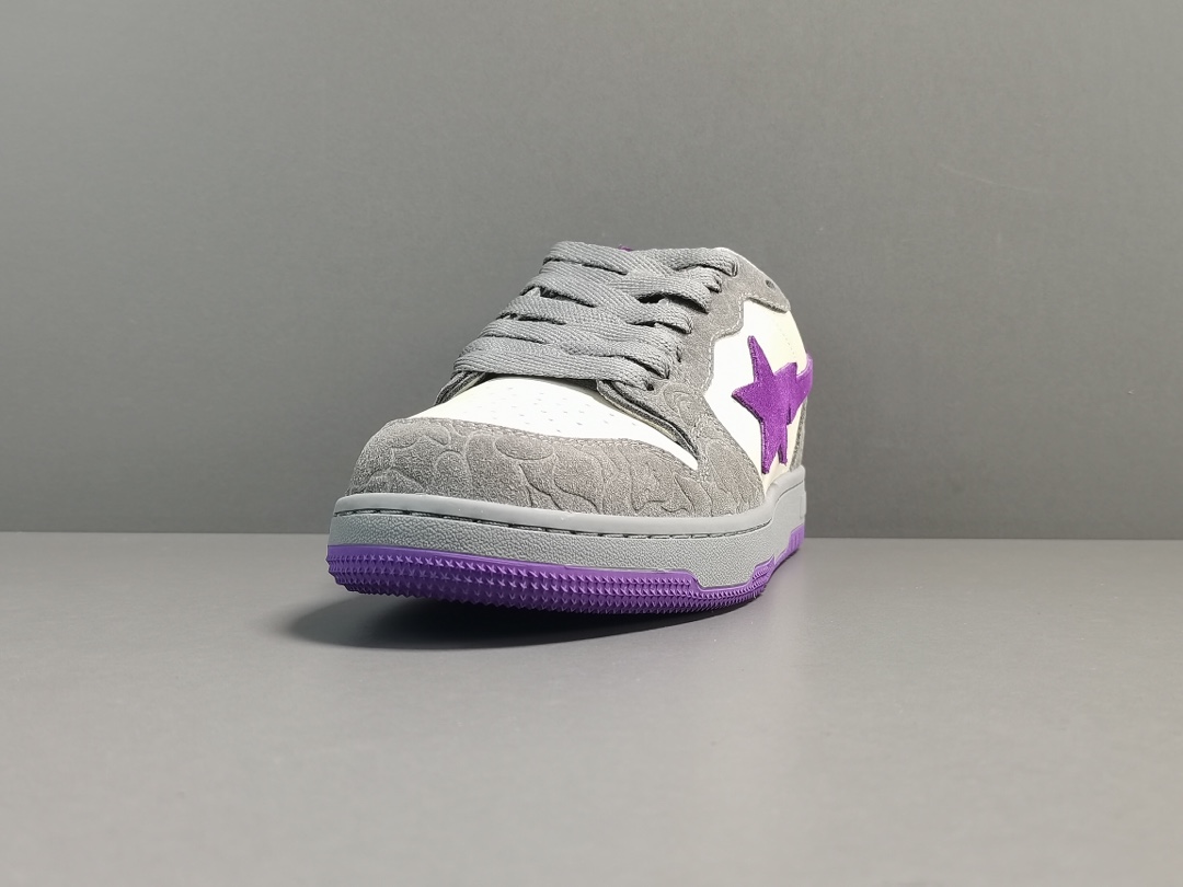 Mist Grey Royal Purple