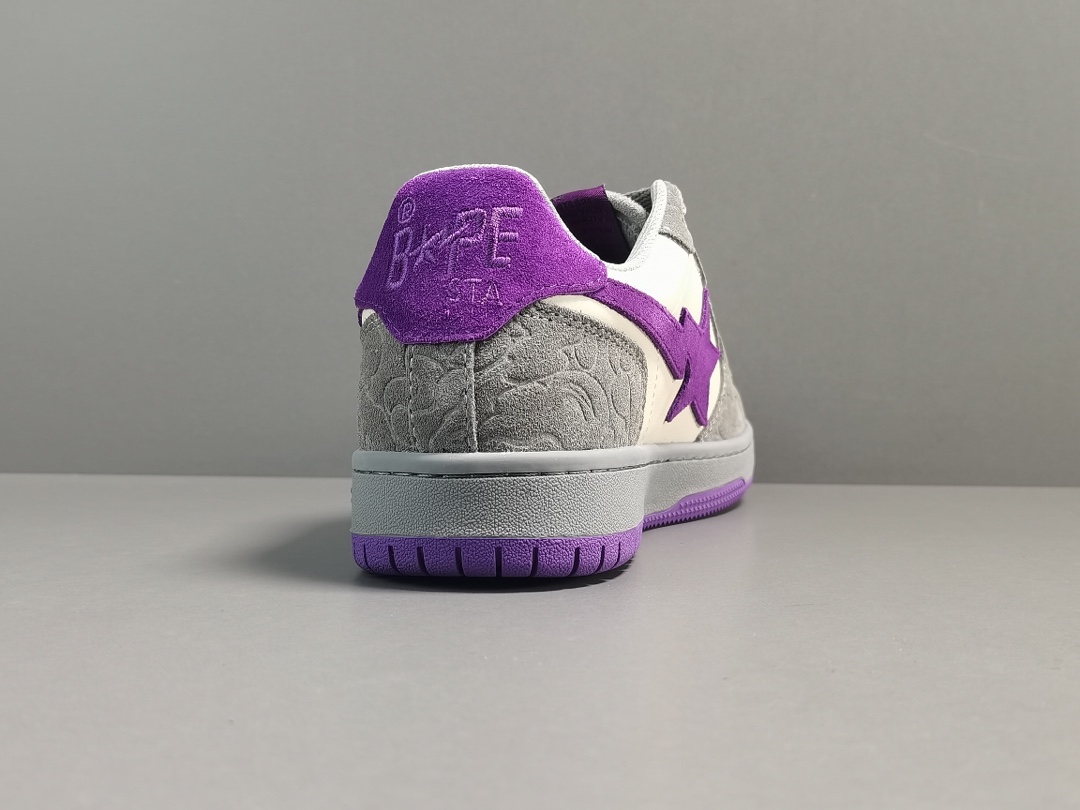 Mist Grey Royal Purple