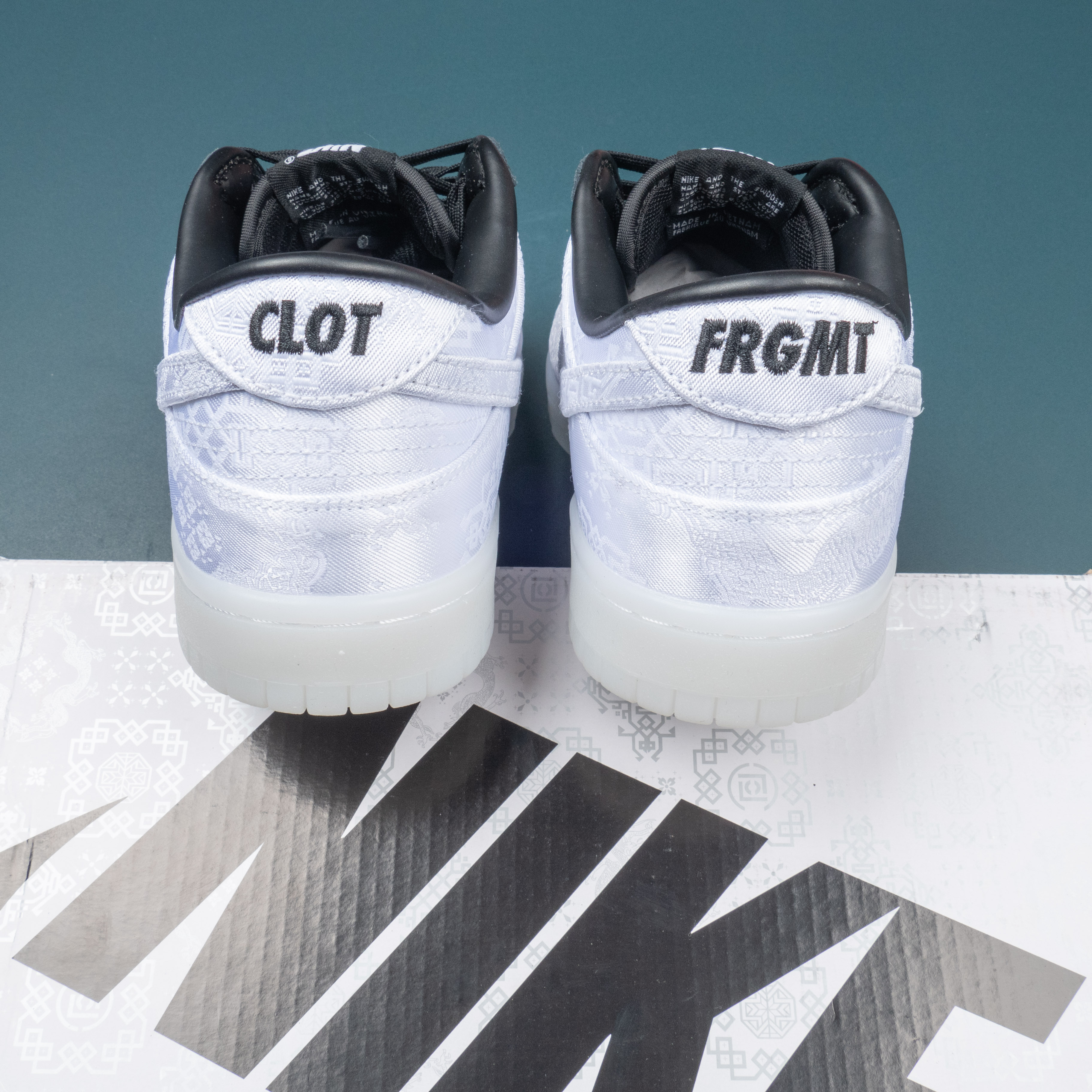 CLOT X Fragment X Dunk Low