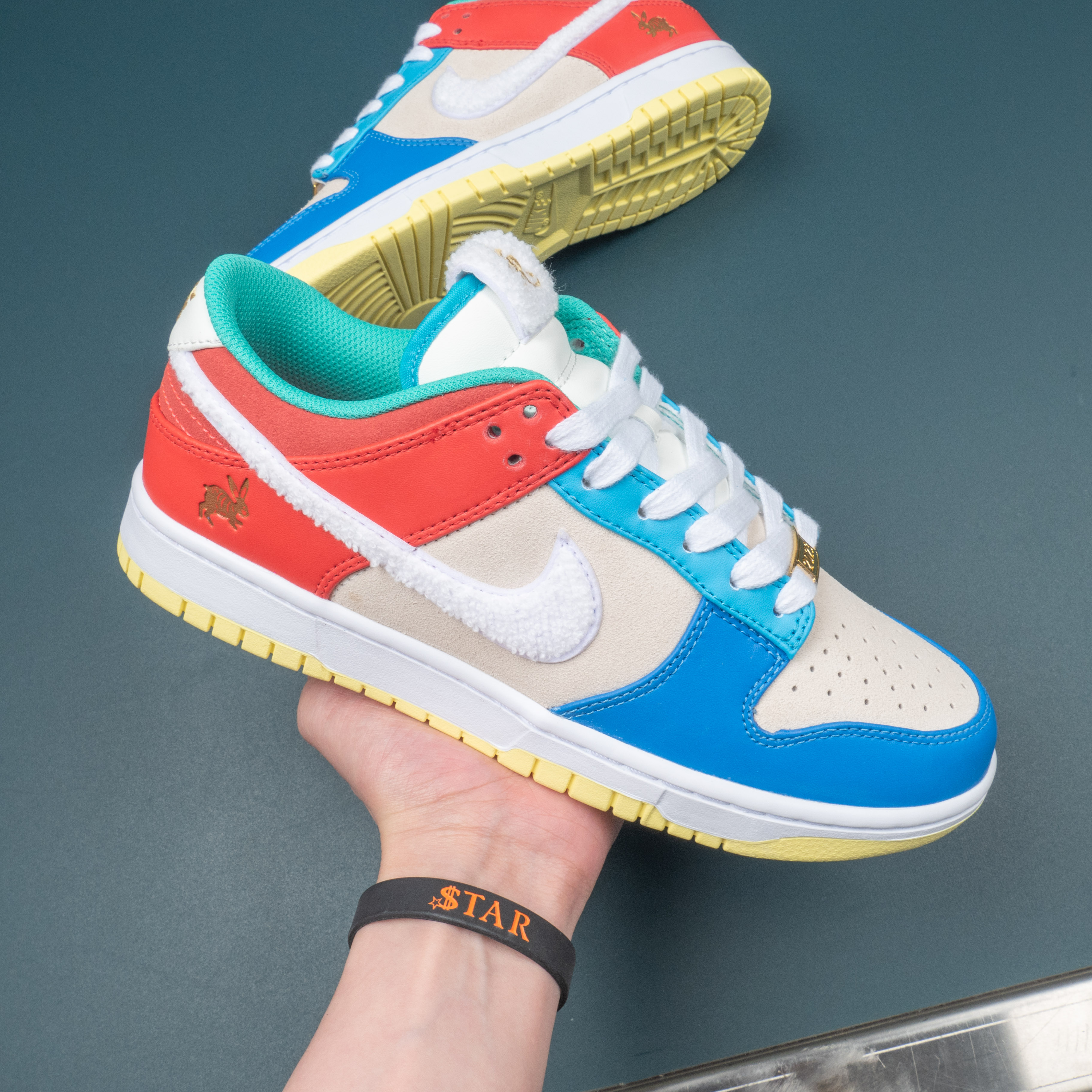 Dunk Low Retro PRM Year of the Rabbit Blue Orange Cream