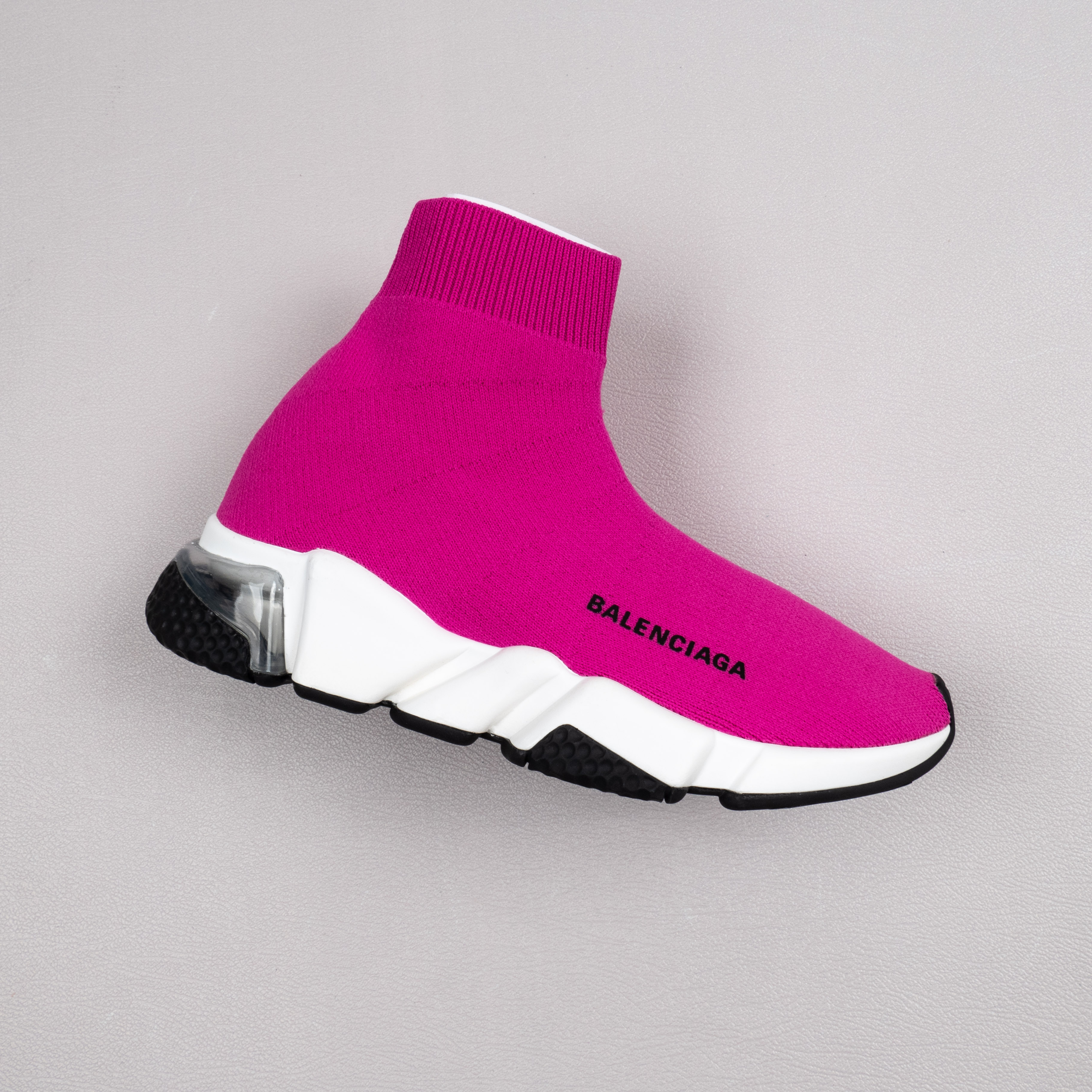 【Free Shipping】男女鞋 巴黎袜子鞋SPEED LOGO印花袜式针织运动鞋