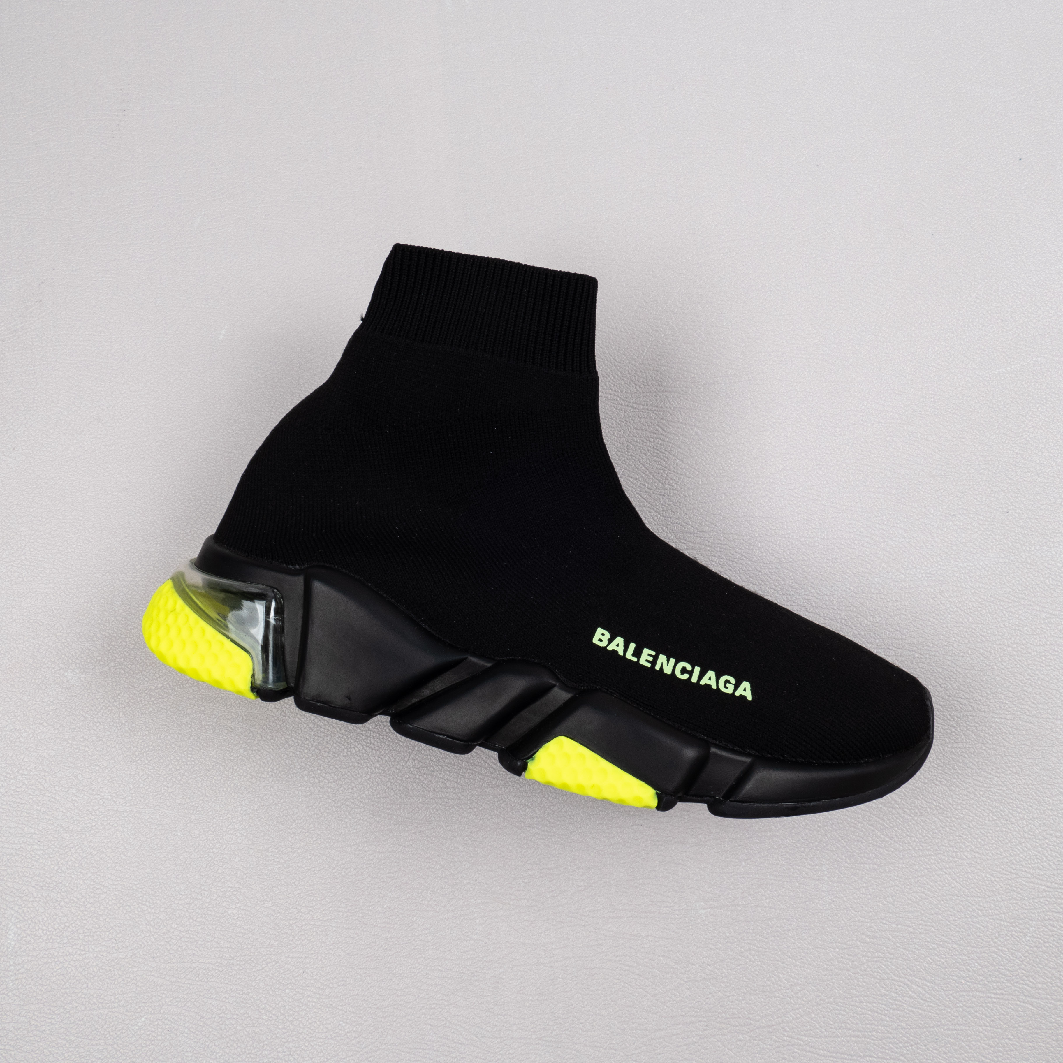 【Free Shipping】男女鞋 巴黎袜子鞋SPEED LOGO印花袜式针织运动鞋