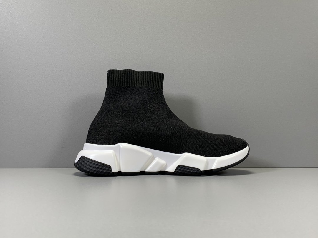 Speed Graffiti Trainers Black White